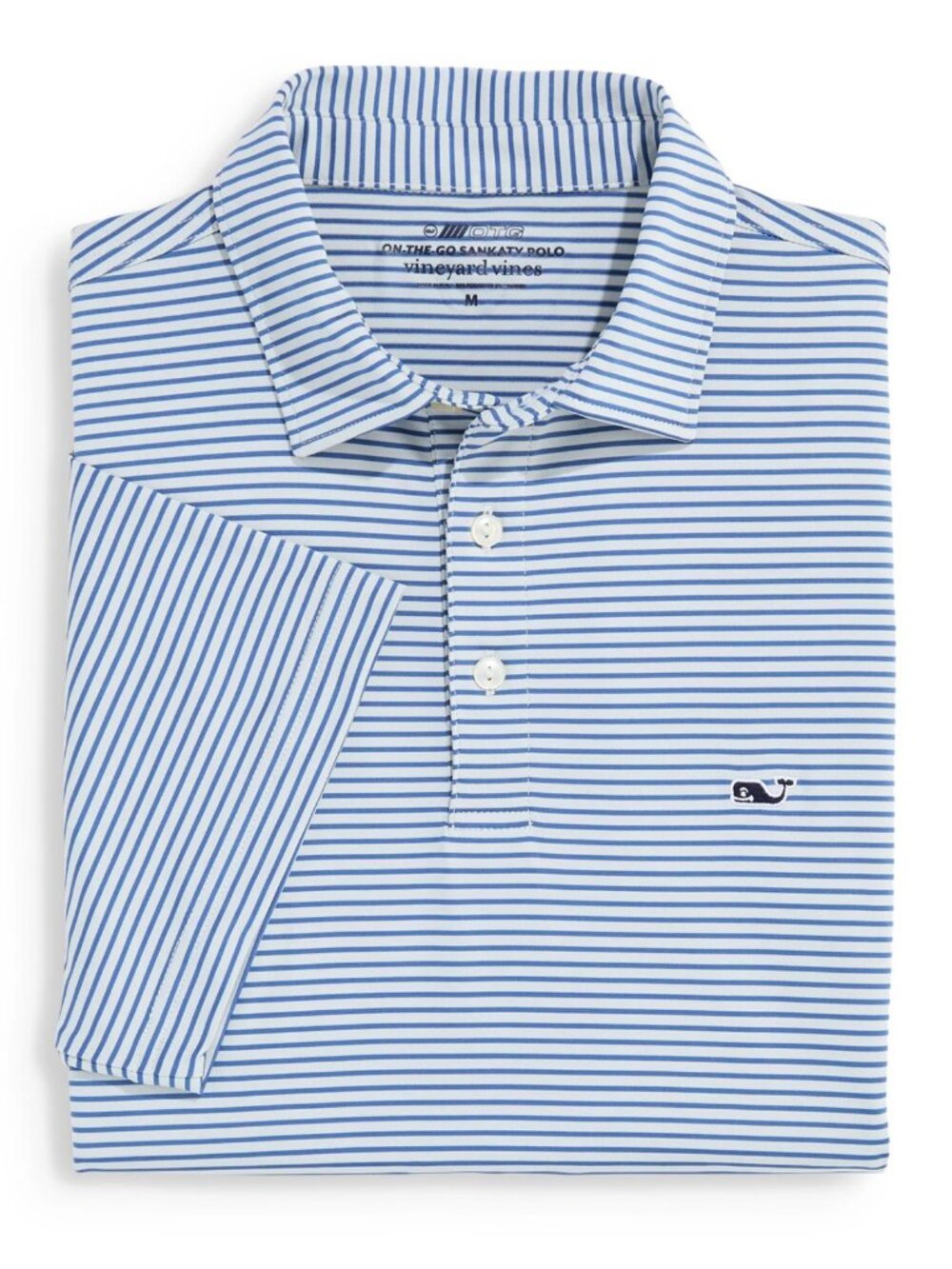 Vineyard Vines 🐳 Bradley Stripe Sankaty Polo | NEW!